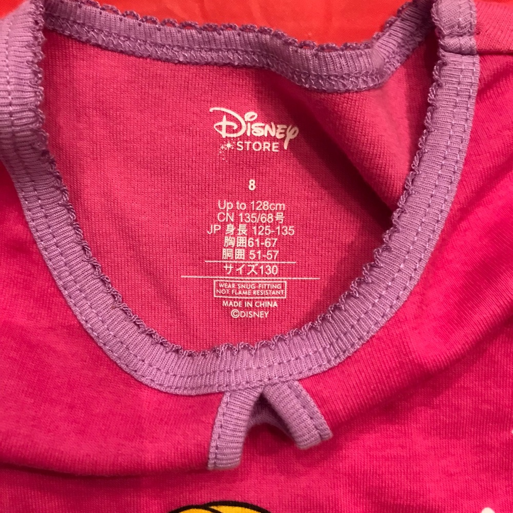 Girls Disney Rapunzel sz 8 long sleeve T or PJ top - Picture 4 of 5